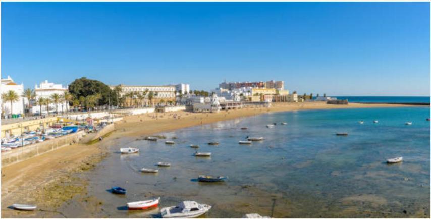 Paseo Maritimo De Cadiz Appartement Buitenkant foto